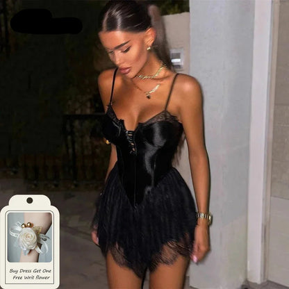 Smileven Luxury A Line Short Prom Dress Lace Elegant Gowns for Gala Party Spaghetti Strap Evening Dress Customized 2026