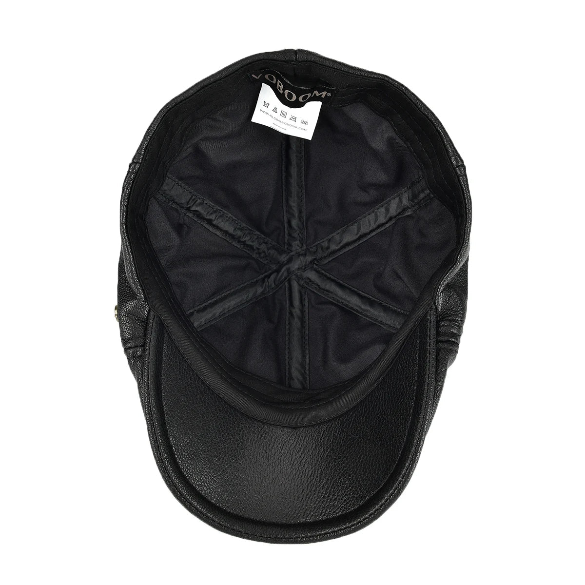 Lambskin Leather Ivy Newsboy Caps 6 Panel Cabbie Beret Hat Ivy Irish Gatsby Flat Driving Beret