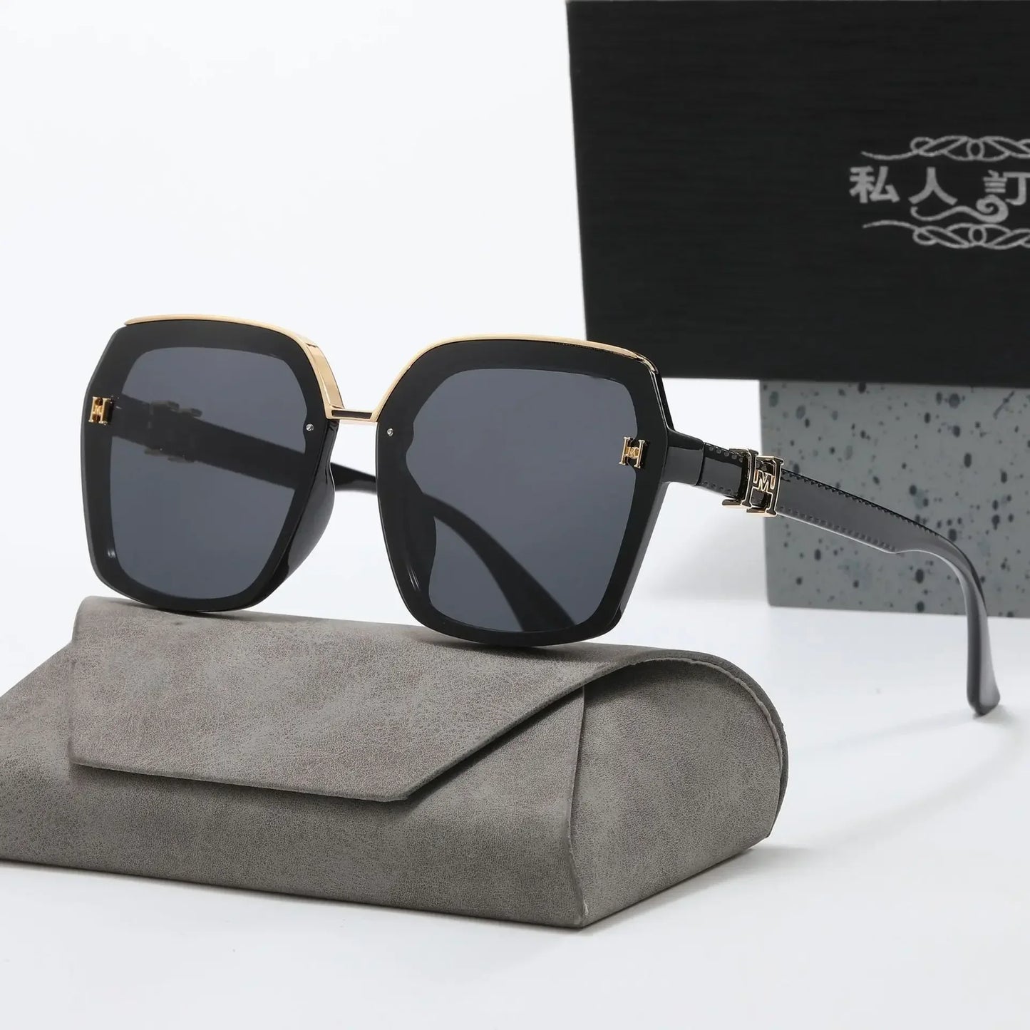2025 New Sunglasses Women Colorful Polarized Anti-ultraviolet Sun Glasses Ladies Square Luxury Eyewears Oculos De Sol UV400