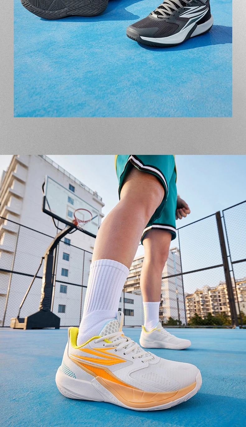 BIG3 Team4.0 Men Basketball Sport Shoes Impact Protection Durable Wear-Resistant Agile Breathable Sneakers 672621104