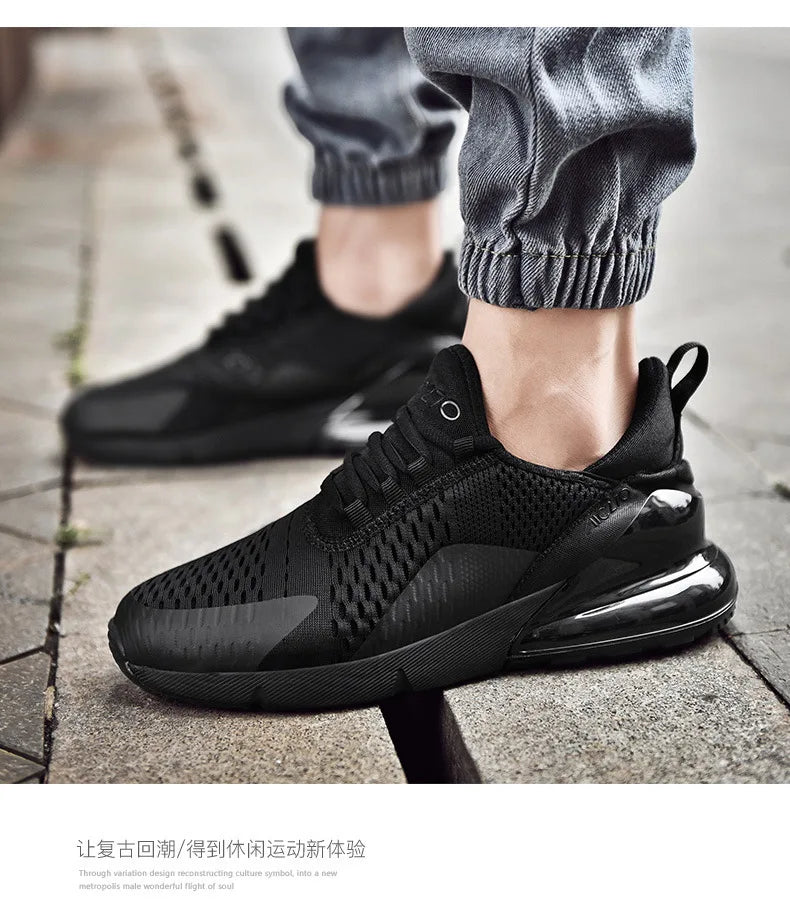 Men's Sneakers Outdoor Jogging Sport Shoes Autumn Season Women Casual Sneakers Shoes Platform Mesh Breathable Casual Shoes 36-47