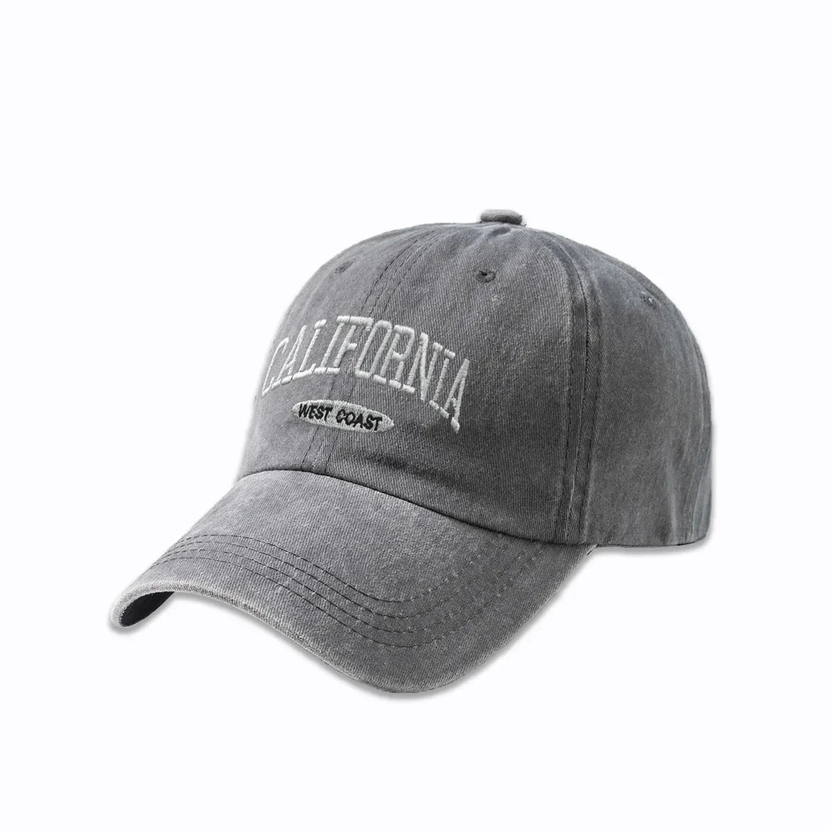 Cotton Retro Vintage Baseball Cap Men Women Denim Embroidered Letters Hat Cotton Soft Top Caps Casual Retro Unisex Hats