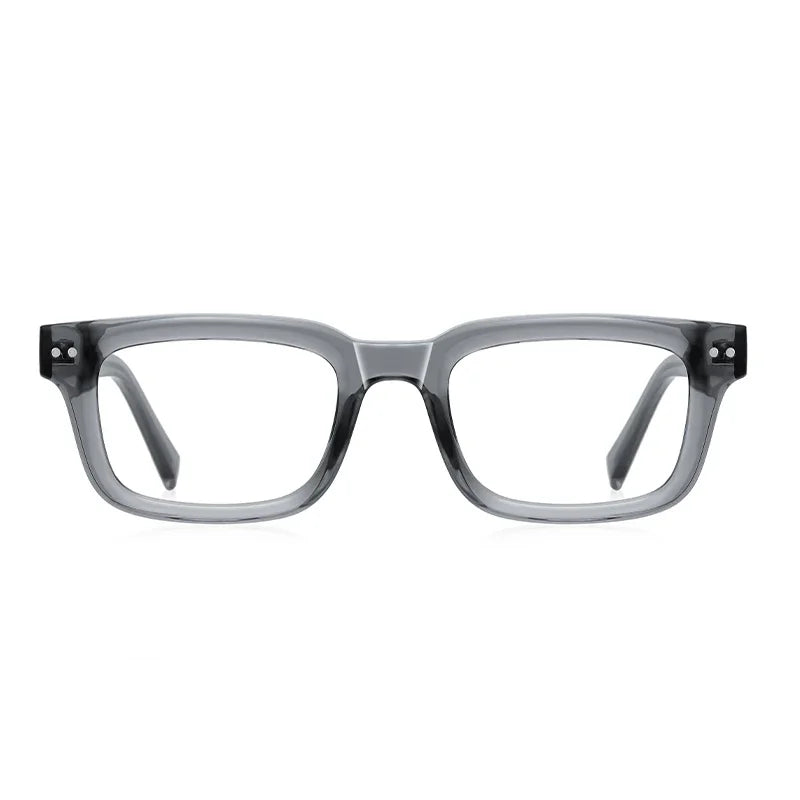 Men's glasses Square Classic Business Anti-Blue Light Reading Glasses Myopia Hyperopia Prescription Customized PFD2189