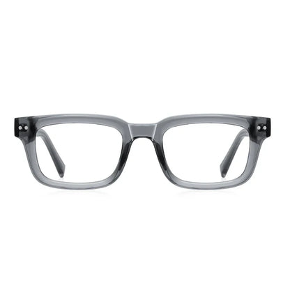Men's glasses Square Classic Business Anti-Blue Light Reading Glasses Myopia Hyperopia Prescription Customized PFD2189