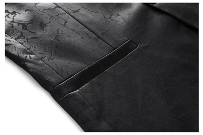 2026 New Men Business Social Suit Jacket Summer Male Single Breasted Thin Dress Male Jacquard Blazers Coats