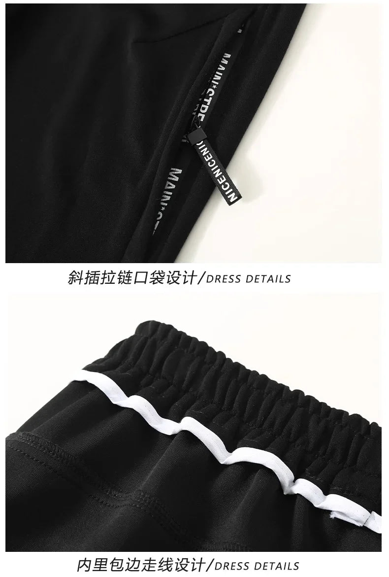 Extra Big Size Men's Pants Elastic Waist Loose Fit Jogger Male Spring Plus Large Sweatpant Fat 12XL Baggy Sport Trouser 10XL 9XL