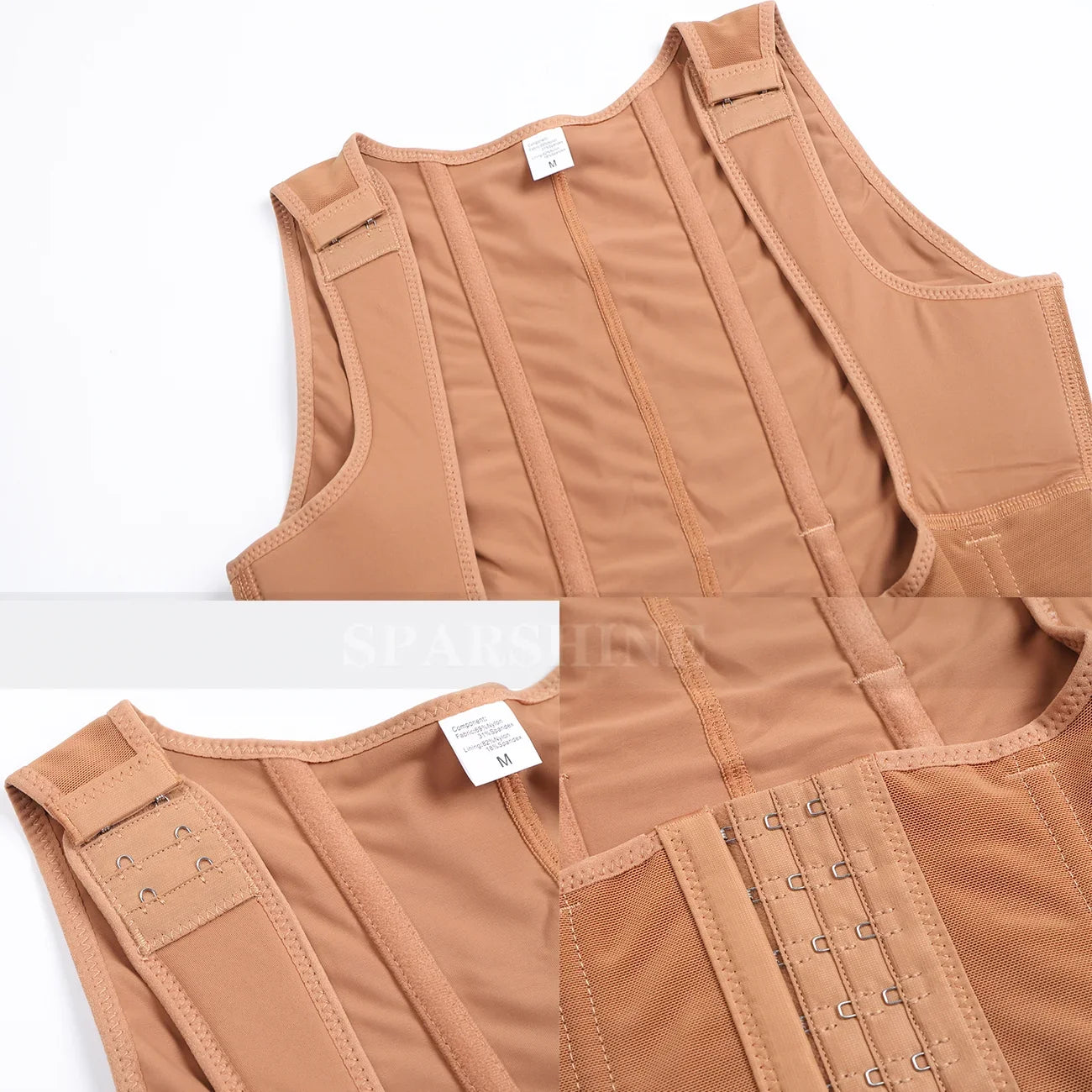 Open Chest Sleeveless Jumpsuit High Compression Shapewear Girdle Breasted Buttocks Lifting Slimming Underwear Body Shaper