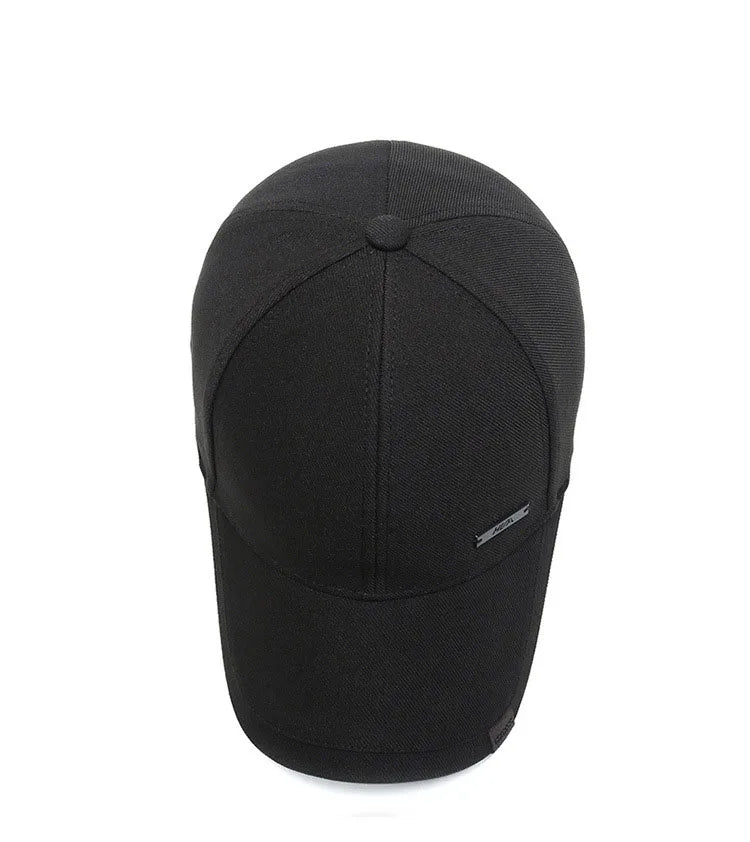 Unisex Hua Label Baseball Cap Hip Hop Adjustable Casual Hat Spring Autumn Outdoor Sunscreen Cap