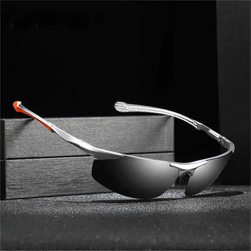 Retro Aluminum Magnesium Polarized Sunglasses Men New Sport Driving Sun Glasses Male Eyewear Accessories For Men