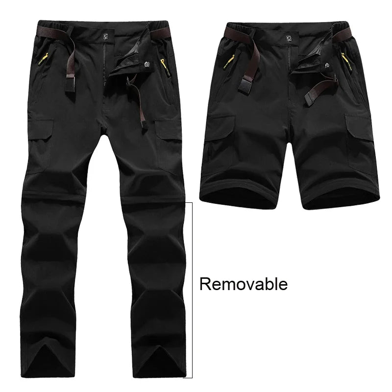 Lover's Hiking Pants Trekking Convertible Lightweight Quick Dry Separable Outdoor Travel Camping Safari Travel Pants