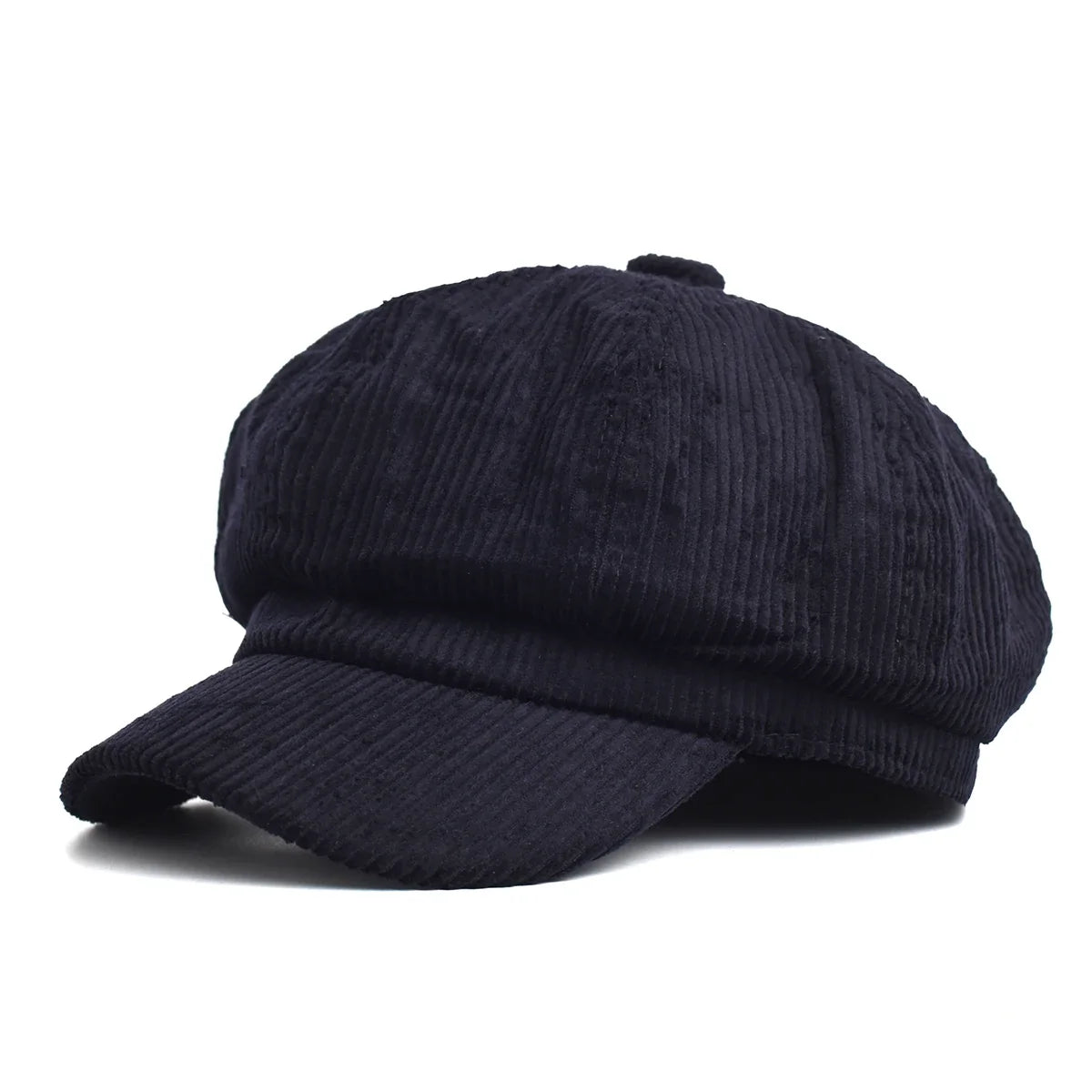 Vintage English Newsboy Cap - Women's Octagonal Beret | Baker Boy Hat for Autumn & Winter