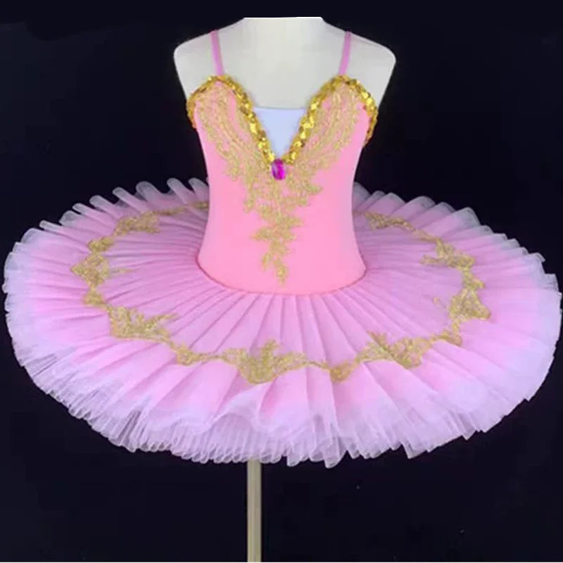 Summer Ballet Dresses Kids Outfit Dance Costumes Girls Clothes Vestidos Ballerine Girl Dress Tutu Ballet Leotards Children's Day