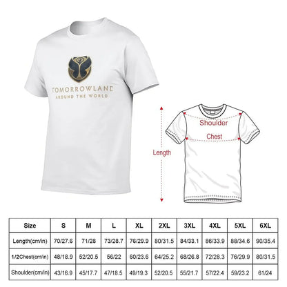 New Tomorrowland T-Shirt anime figures quick drying mens clothing