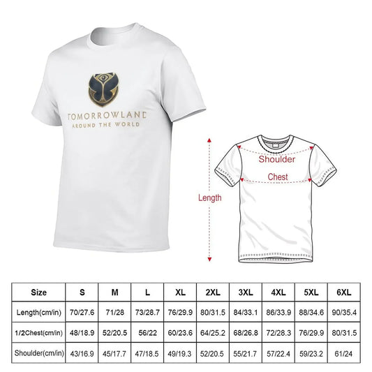 New Tomorrowland T-Shirt anime figures quick drying mens clothing