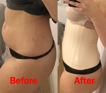 Latex Waist Trainer Corset Women Belly Slimming Belt Body Shaper 25 Steel Boned Waist Cincher Fajas Colombianas Shapewear