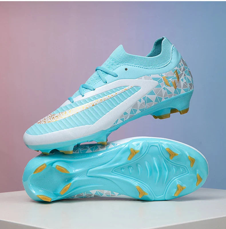 New Kid Match Boys Soccer Shoes Comfortable Outdoor Match Professional Football Boots Sneakers Non-Slip Sports Shoes Unisex