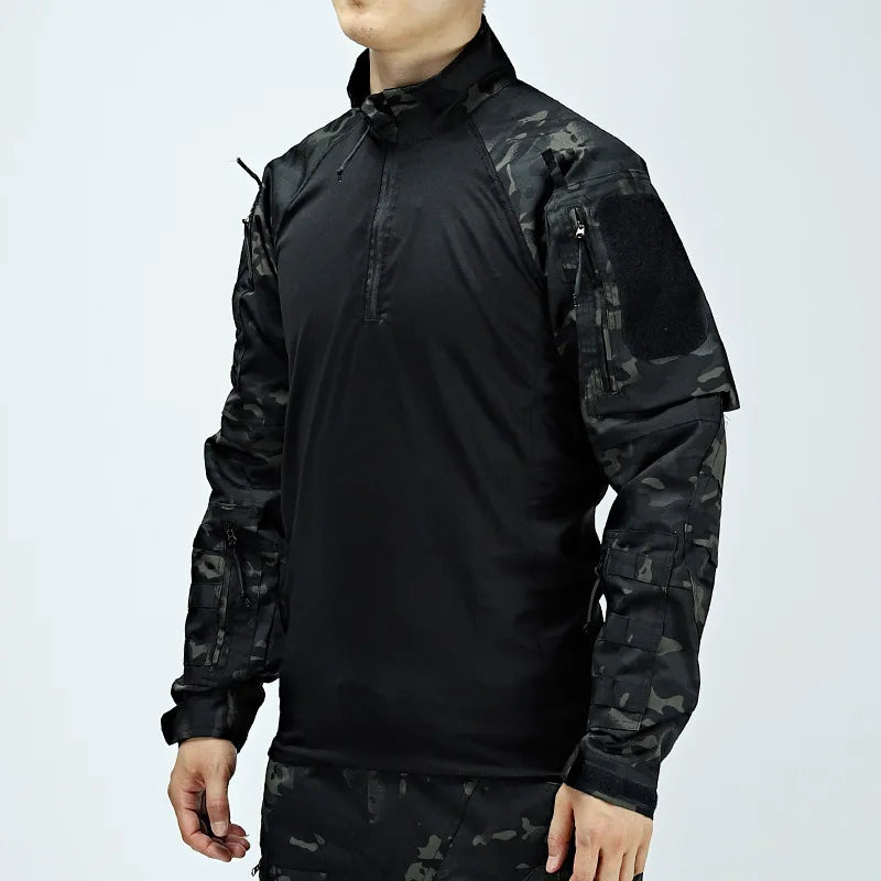 Waterproof Cargo Pant Man Tactical Pants Military Training Combat Trousers Multi Pockets Wear-Resistant Men Pants Outdoor Hiking