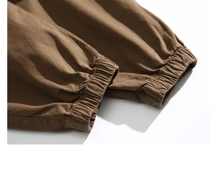 High Quality Cotton Cargo Pants For Men Japanese Streetwear Plus Size Tactical Pants Harajuku Casual Joggers Fashion Trousers