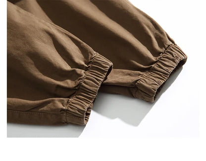 High Quality Cotton Cargo Pants For Men Japanese Streetwear Plus Size Tactical Pants Harajuku Casual Joggers Fashion Trousers