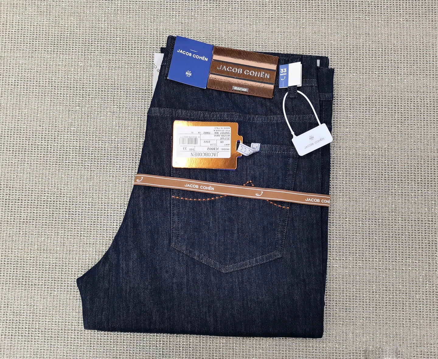 Jeans Thin Cotton Men 2026 Spring Summer new fashion straight breathable outdoors comfort Zipper Big size 30-40 Pants