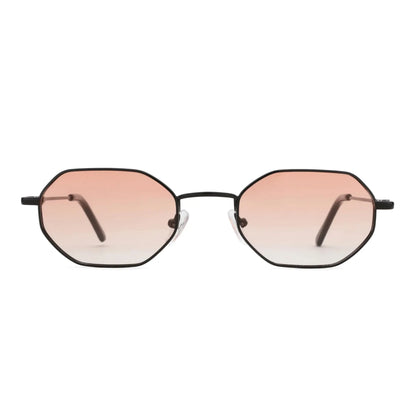 Retro Small Polygon Polarized Sunglasses Women Metal UV400 Sun Glasses Men Anti-Glare UV400 Goggles Driving Eyewear