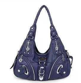 Women Handbags Fashion Shoulder Bag Large Tote Top-handle Shopping Pack Multifunctional Satchel Lady Hobos Big Purse
