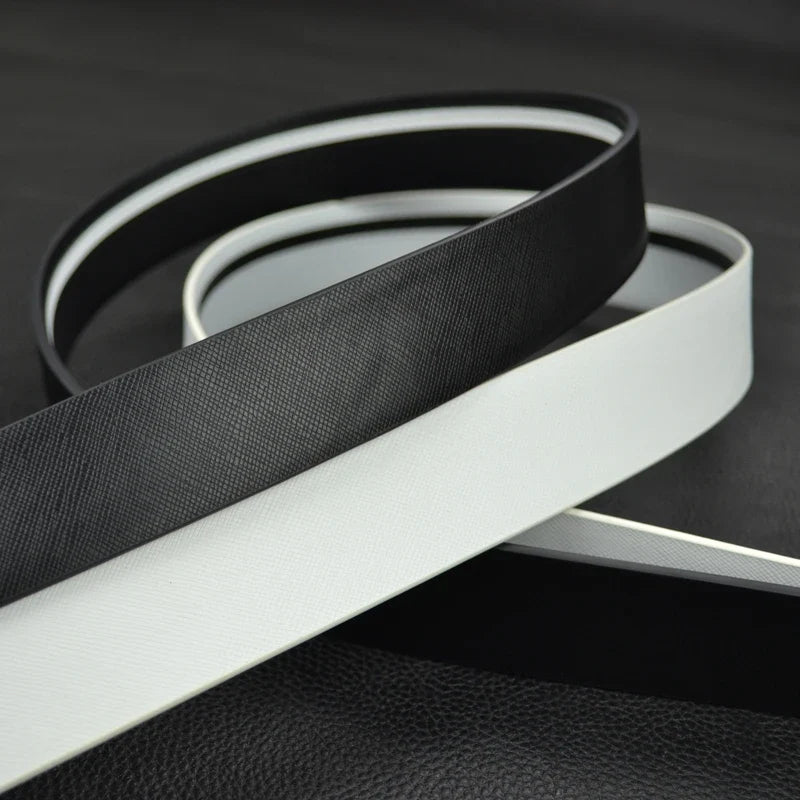 Luxury Brand Belts for Men &Women Unisex Fashion Shiny White Design pin Buckle High Quality Waist Leather Belts ceinture homme