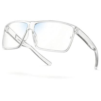 XL Z87 Safety Sport Sunglasses Men Big Wide Heads Large TR90 Ultralight UV400 Oversized Shades Outdoor 8108