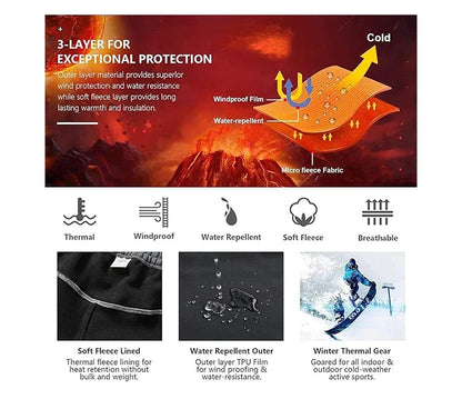 Women Winter Ski Trekking Pants Hiking Snow Autumn Outdoor Soft Shell Thick Cloth Keep Warm Windproof Warm Camping Trousers