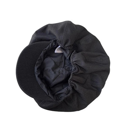 Big Head Newsboy Cap Women Beret Vintage Painter Winter Hats Houndstooth Octagonal Caps Female Bone Male NC36