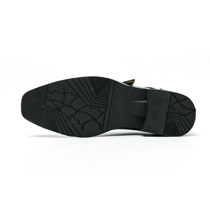 Leather Designer Brand Monks Snake Luxury Men Casual Office Business Man Loafers Mens Moccasins Driving Wedding Dress Male Shoes
