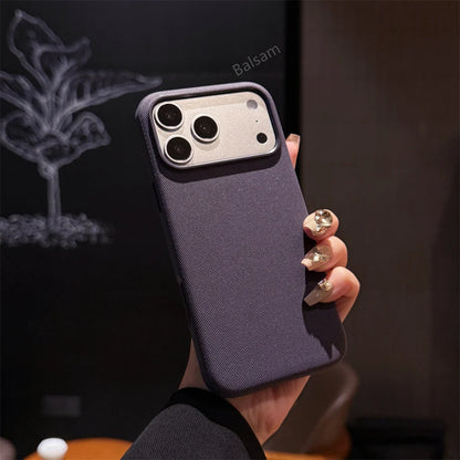 Luxury Tech Woven for Magsafe Magnetic Case for Iphone 17 Air 16 15 Plus 14 13 12 11 Pro Max TechWoven Wireless Charging Cover