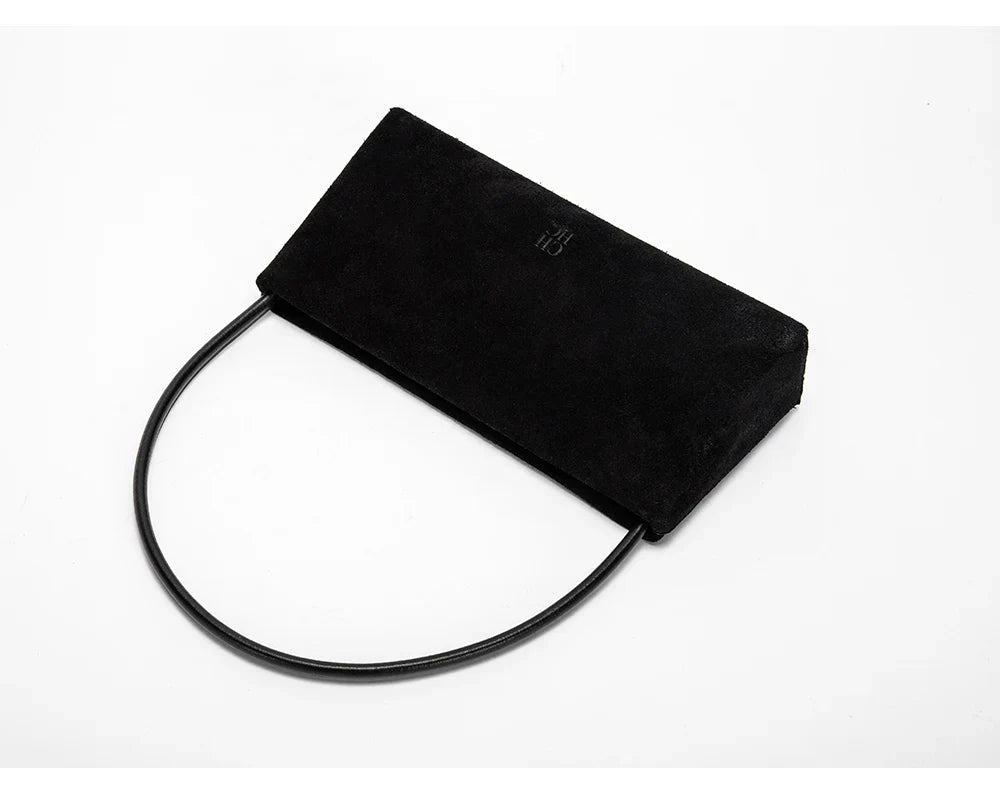 Solid Simple Classic Style Velvet Underarm Bag Elegant Fashion Design Seasonal New French Vintage Shoulder Bag