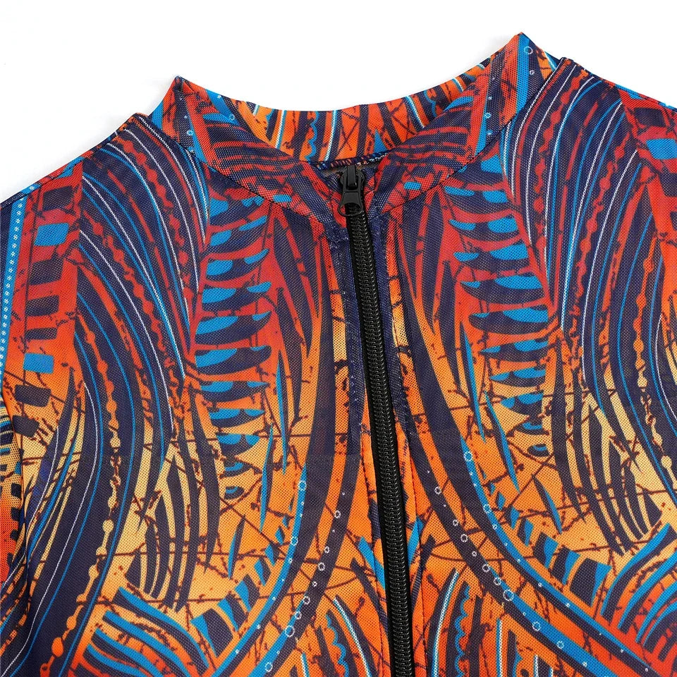 One Piece Sun Protection Swimwear 2026 Women Long Sleeved Print Swimsuit Female Sports Bathers Swimming Bodysuit Beach купальник