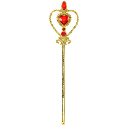 Halloween Red Queen Costume Girls Queen of Hearts Costume with Heart Details Stand Collar Red Black White Carnival Dress