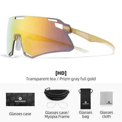 Cycling Glasses Lightweight Frameless Bike Glasses High-Definition Lenses Road Bicycle Protection Goggles Sport Eyewear