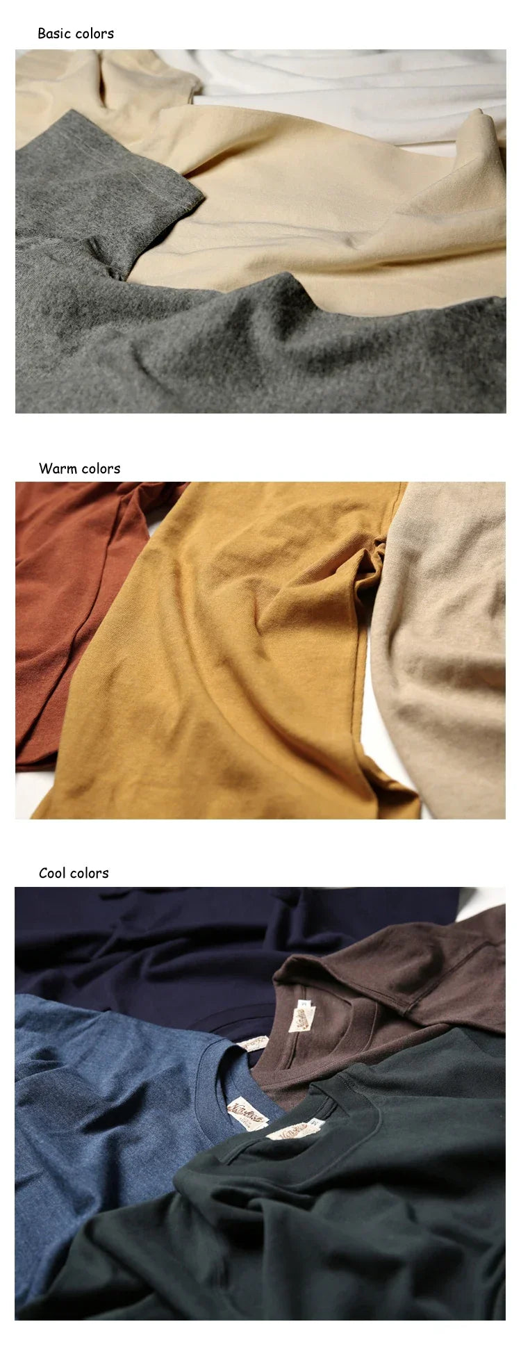 Non Stock 260g Seamless Tubular T-Shirts USA Cotton Crew Neck Short Sleeve Tee