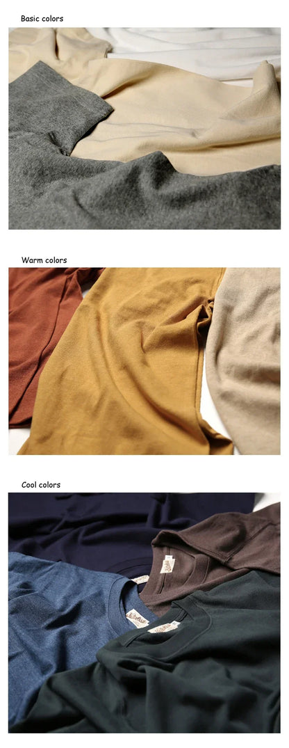 Non Stock 260g Seamless Tubular T-Shirts USA Cotton Crew Neck Short Sleeve Tee