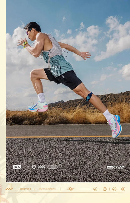 Shadow Wing 2.0 Carbon Plate Professional Marathon Running Shoes Men Lightweight Cushioning Training Outdoor Sneakers