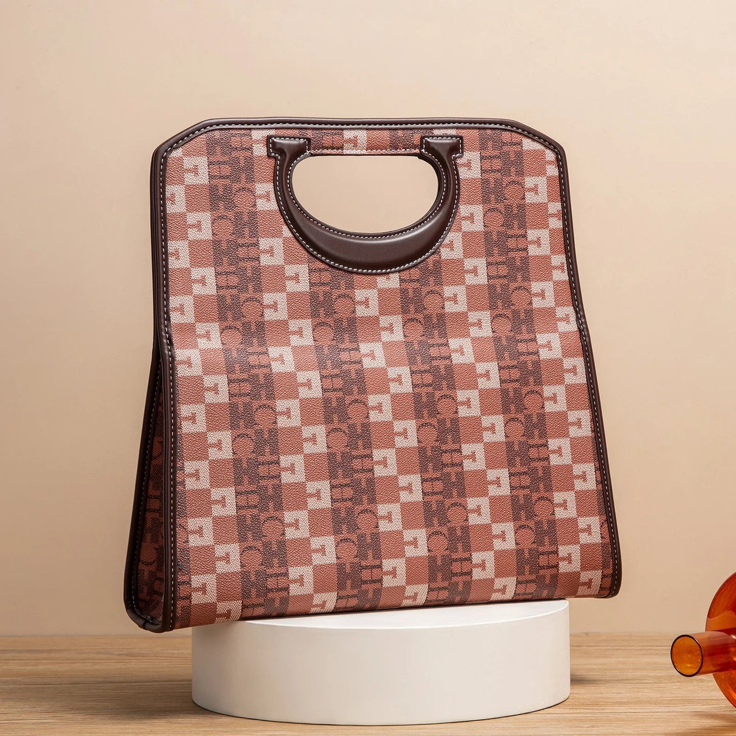 Summer Retro New  2025 Foldable Wallet Handbag Women's Tote Bag Printed Design Storage Bag