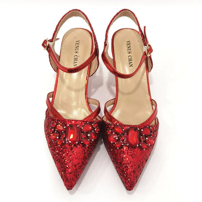 2022 Nigerian Fashionable Silver Color Peep Toe Shoes Matching Bag Set For Royal Ladies Wedding Party Sandal