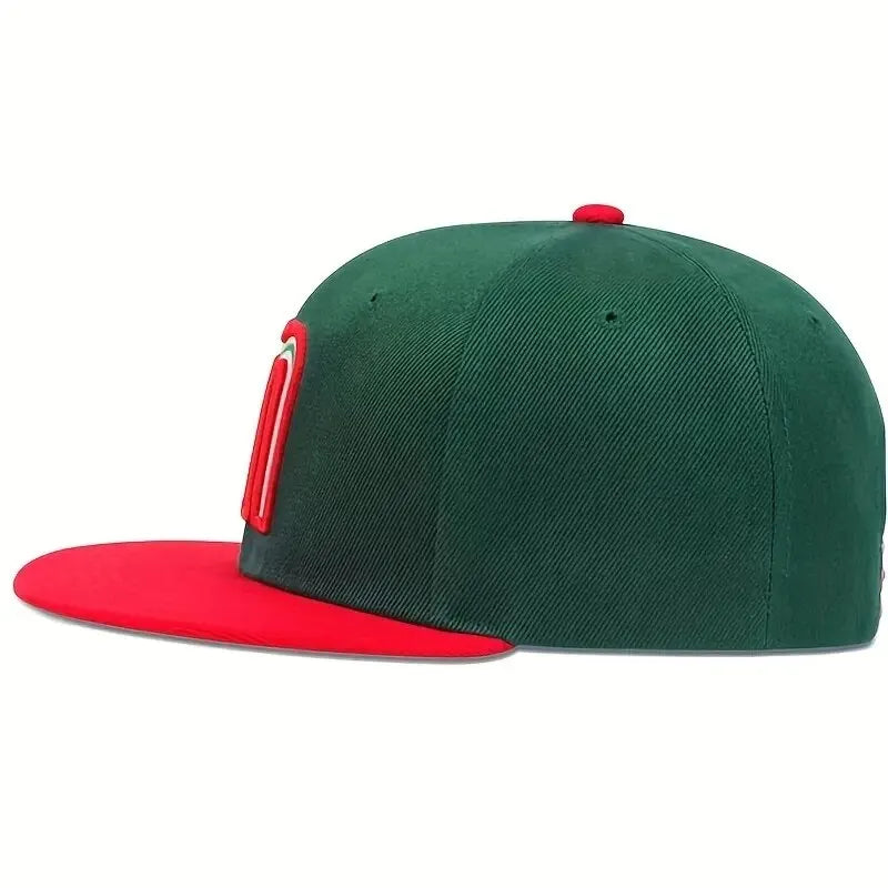 Unisex M Letter Embroidery Hip-hop Hats Outdoor Adjustable Casual Baseball Caps Sunscreen Hat