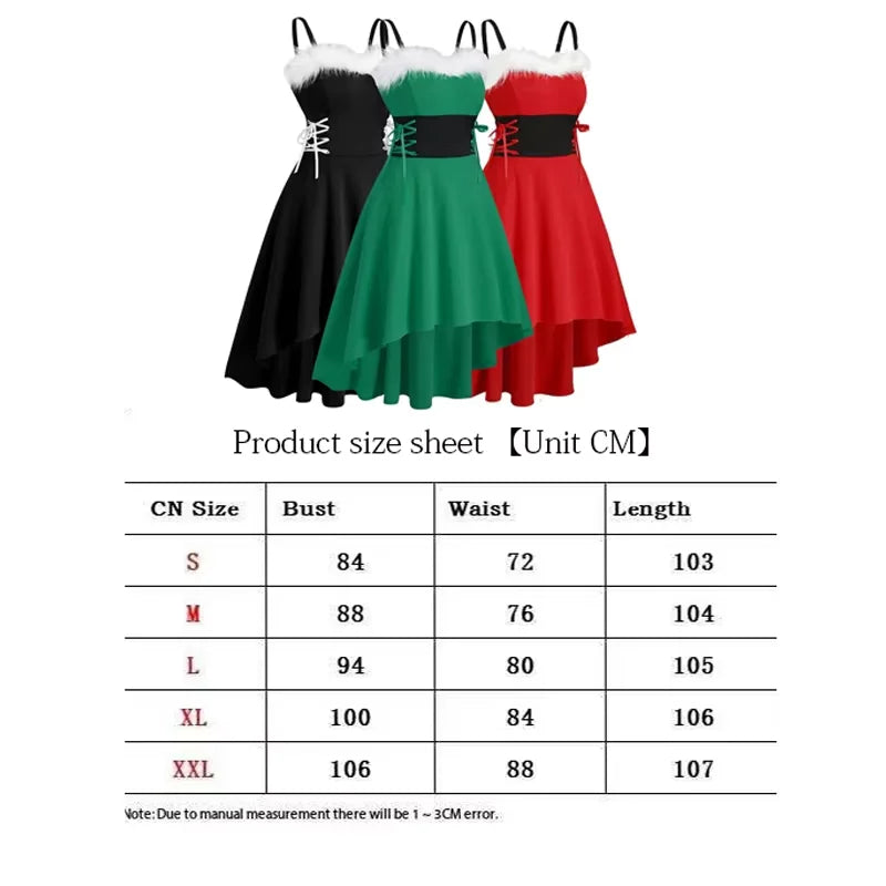 Women's Dress Christmas Floral Print Cold Shoulder Flounce Trim Elegant Dresses For New Year Sexy Merry Christmas Gift