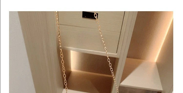 Women Clutch Glitter Sequins Evening Party Handbags Portable Gold Color Diamond Wedding Clutches Purse New Chain Shoulder Bags
