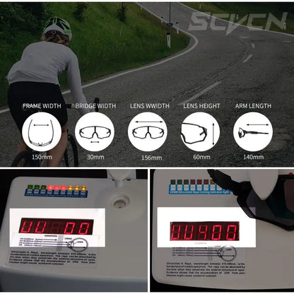 UV400 Sport Cycling Glasses Road Sunglasses Bicycle Eyewear Mountain Bike MTB Cycl Goggles running glasses
