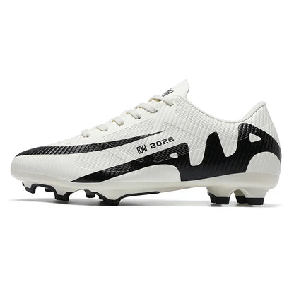 High Quality New Mens Soccer Shoes Society Ultralight Turf Soccer Cleats Kids Sneakers Training Football Boots Chuteira Campo