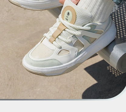 Men's Board Shoes Rebound Versatile Anti-slip Thick-soled Casual Wear-resistant Male Sneakers 672536610