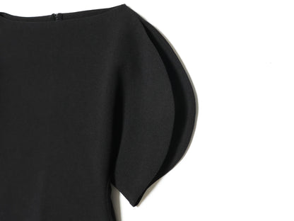 Spring Summer Women Casual Asymmetrical T-Shirts Fashion Solid Female O-Neck Short Puff Sleeve Blouse Lady Office Chic Tops