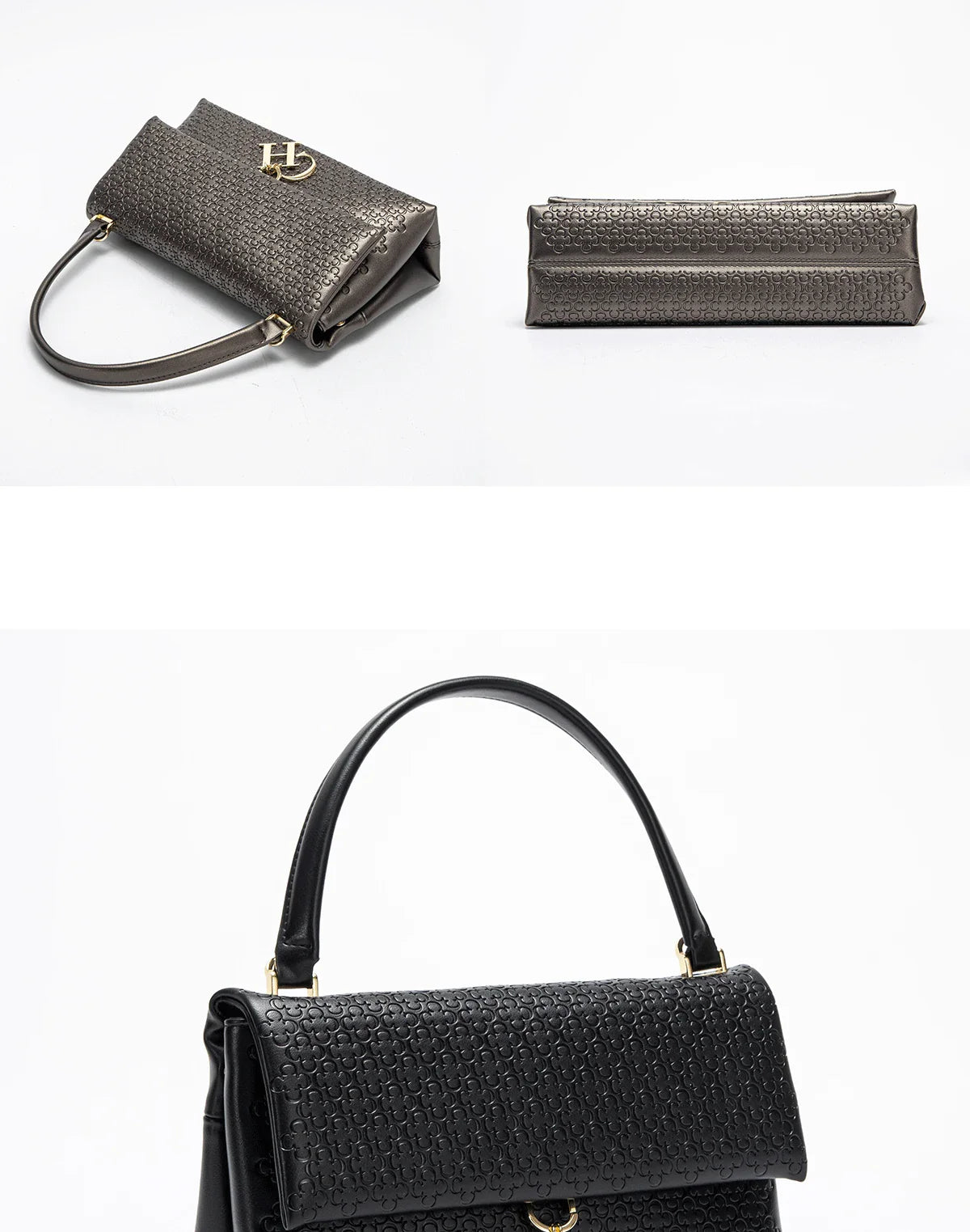 Women's Shoulder Bag 2024 New Flip Bag Detachable Handbag