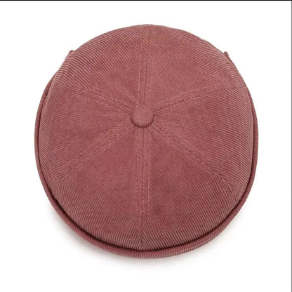 New Four Seasons Hats, Tide Melon Skin Hats, Beanie Landlord Hats, Spring And Autumn Versatile Hip Hop Hats, Round Hats, Casual